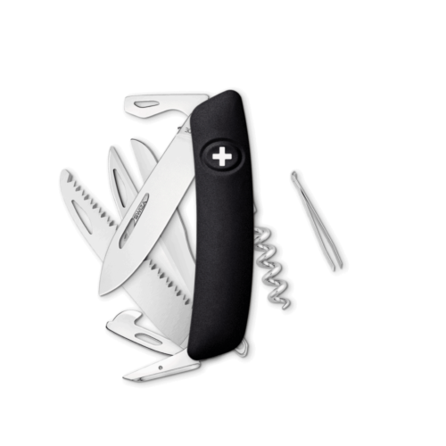 SWIZA Swiss Knife SWIZA D09R Black - KNR.0130.1010