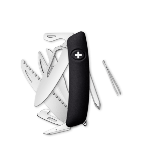 SWIZA Swiss Knife SWIZA SH10R Black - KSH.0140.1010